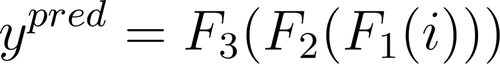 Figure 19: Expression de la succession de trois couches