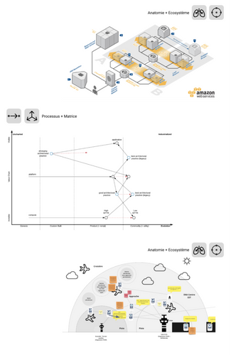 Exemple de schémas mélangeant plusieurs typologies à la fois