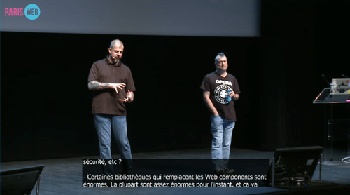 Bruce Lawson et Karl Groves donnent leur vision des Web Components